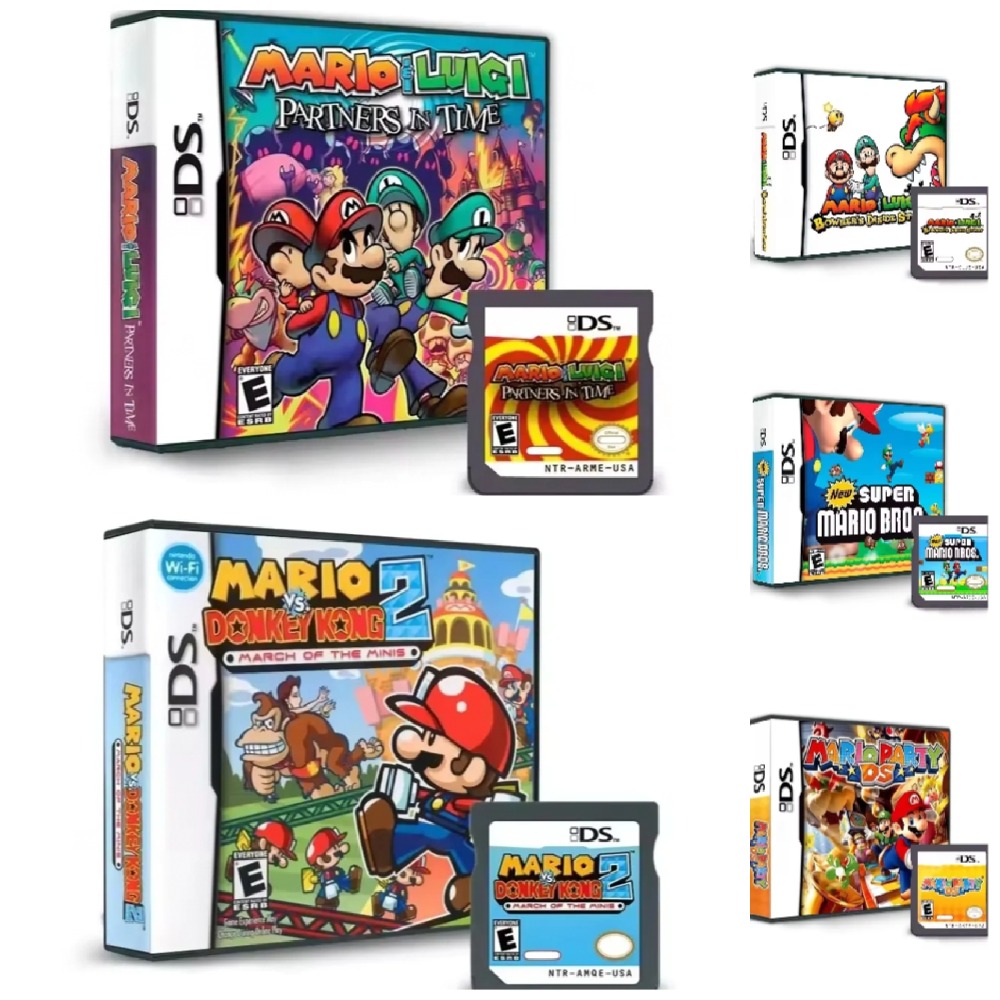 Gaming Console Games - Popular Fun DS Game Cartridge -Mario