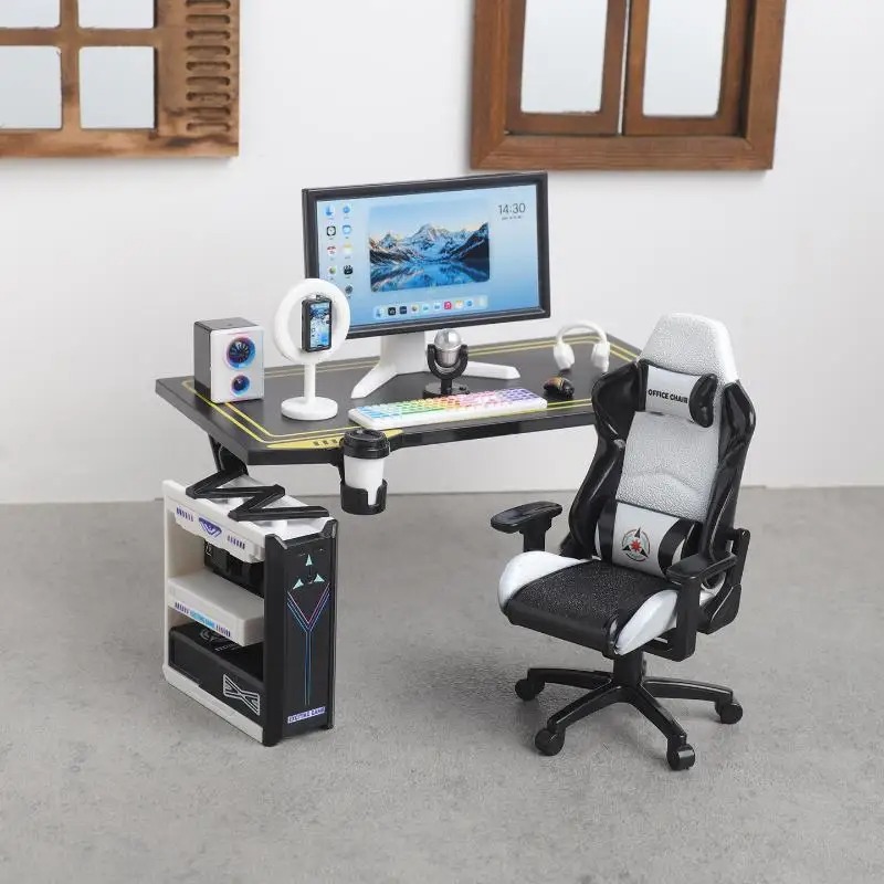 Gaming Console Years - Miniature Desktop Computer & Gaming Chair