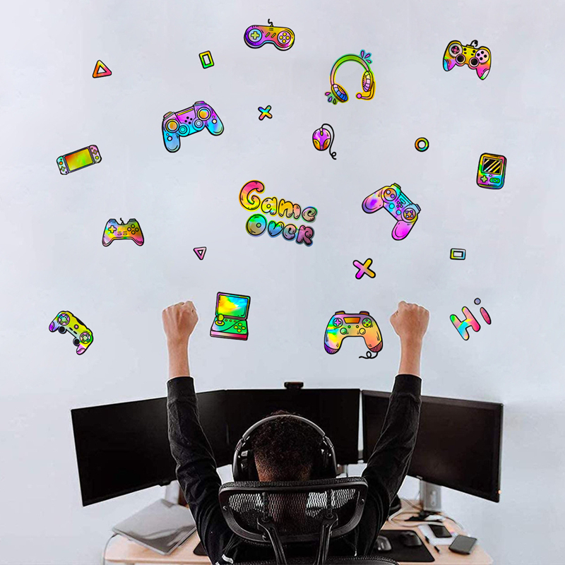 Laser Material Color Gradient  - Gaming Console Game Zone review and price