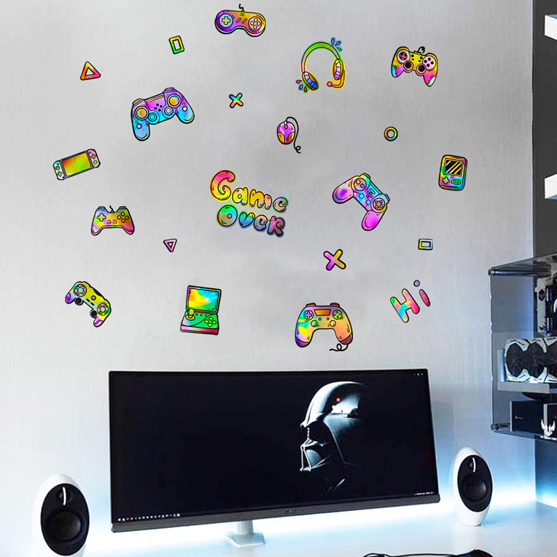 Laser Material Color Gradient  - Gaming Console Game Zone review and price