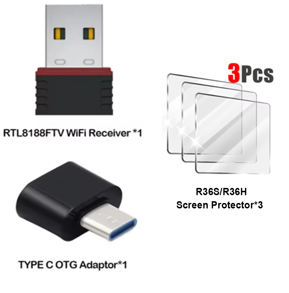 R36S (WiFi) RTL8188FTV USB Don - Gaming Console R36H review and price