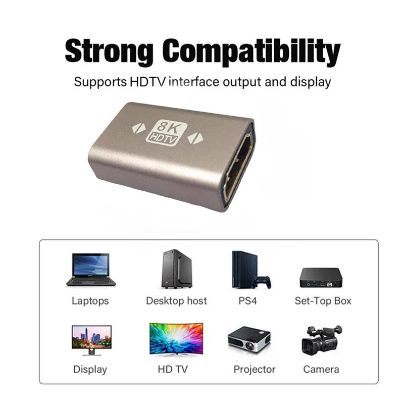 8K HDMI 2.1/2.0 Compatible Fem - Hdmi Cable 2.1 review and price
