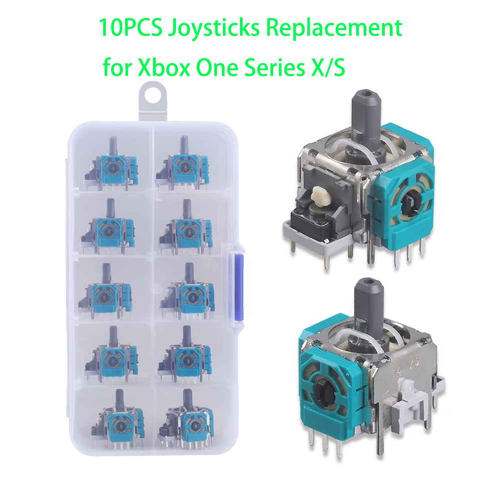 10pcs Replacement 3D Analog Jo - Gaming Console Xbox review and price