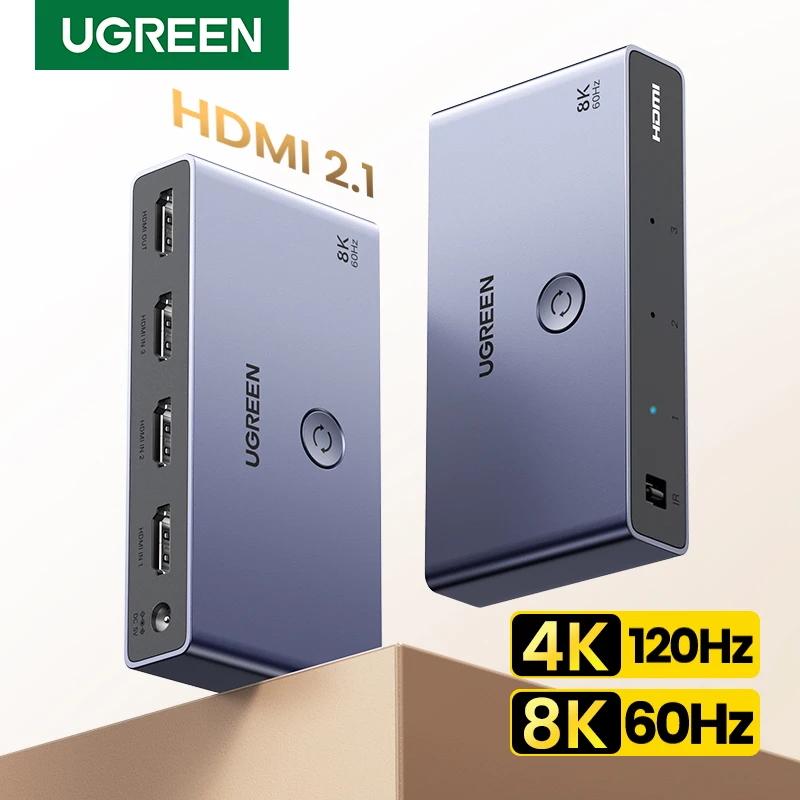 UGREEN HDMI 2.1 Switcher 8K 60 - Hdmi Cable 2.1 review and price