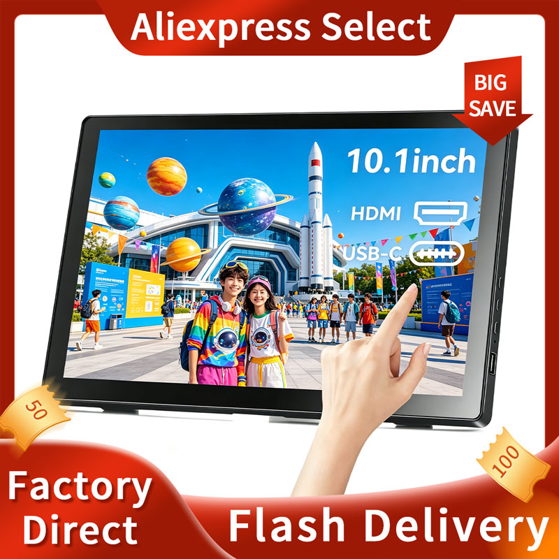 Small Touchscreen Monitor 10.1 - Gaming Console Images review and price