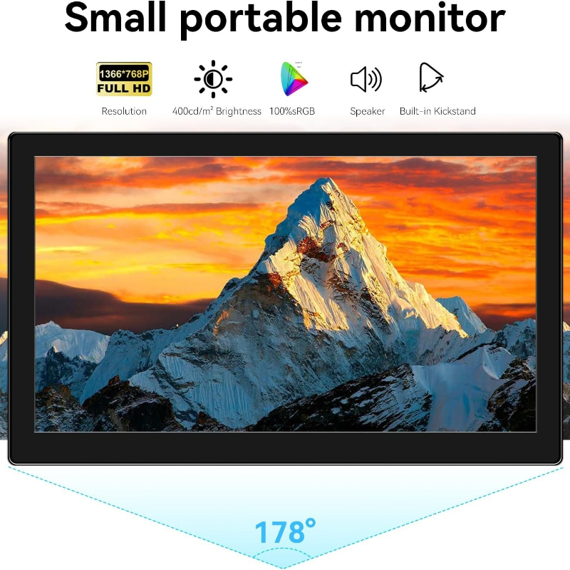Small Touchscreen Monitor 10.1 - Gaming Console Images review and price