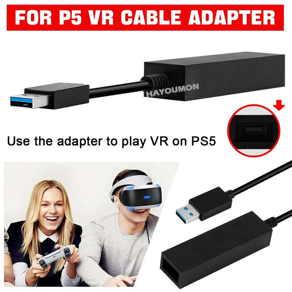 For PS5 VR Cable Adapter For P - Gaming Console Buttons review and price