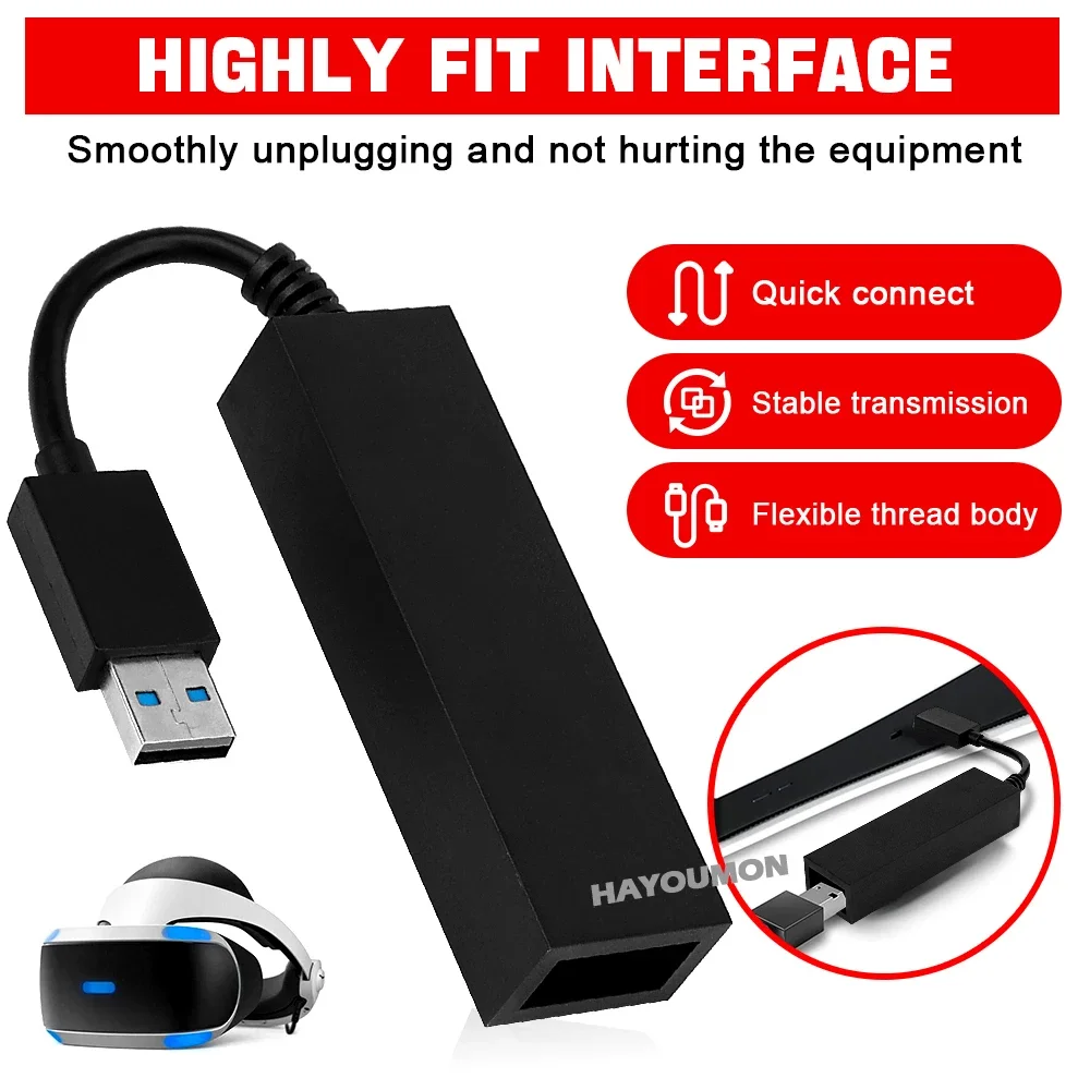 For PS5 VR Cable Adapter For P - Gaming Console Buttons review and price