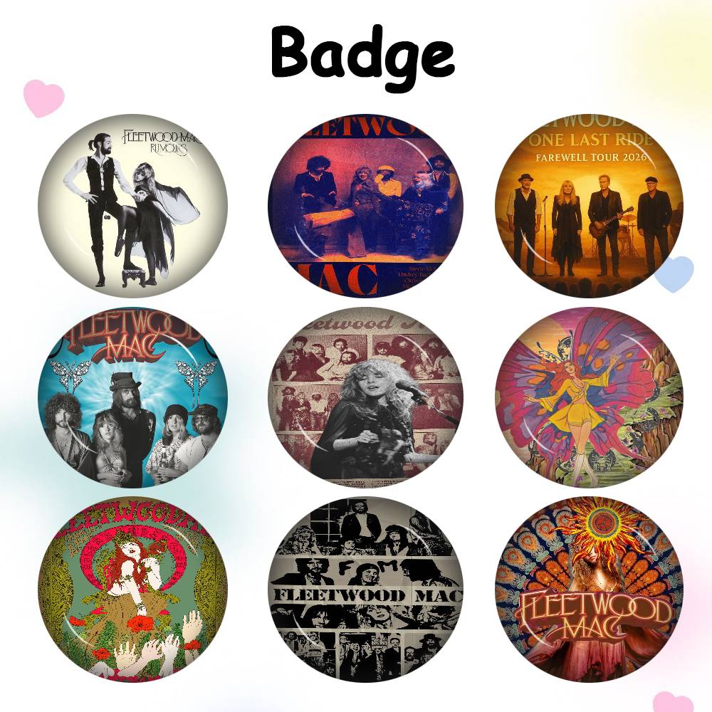 70s Rock Band Fleetwood Mac Mu - Gaming Console Buttons review and price
