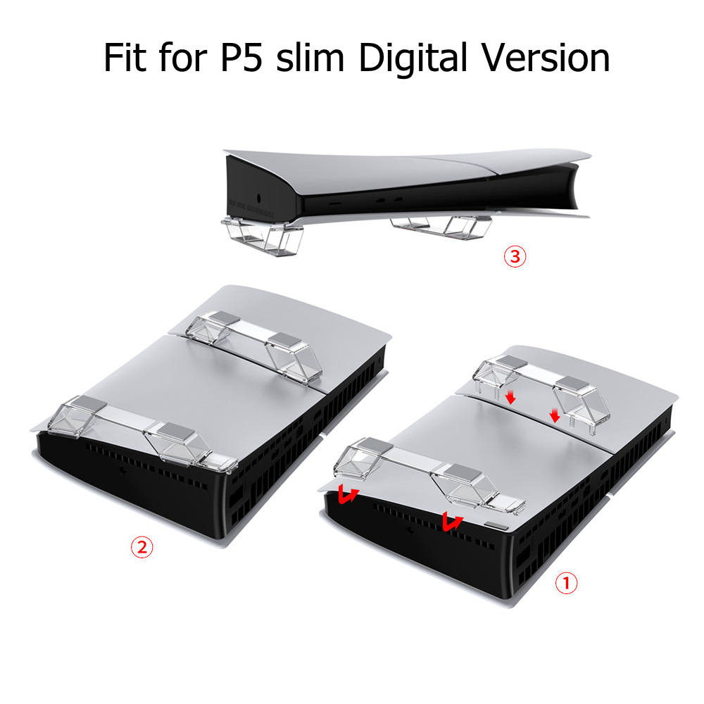 Horizontal Stand for PS5 Slim  - Gaming Console Mobile review and price