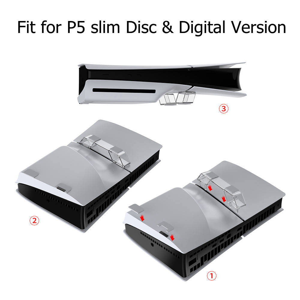 Horizontal Stand for PS5 Slim  - Gaming Console Mobile review and price